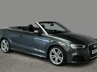 Used Audi A3 Cabriolet S-Line 150 HP (110 kW) 2017 Grey Cabriolet