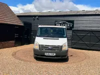 Used Ford Transit 125 HP (91 kW) 2012 White Cabriolet