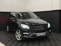 Used Mercedes ML350 AMG line 258 HP (189 kW) 2014 Black SUV
