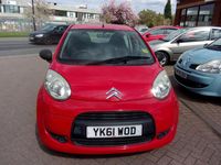 Used Citroën C1 68 HP (50 kW) 2011 Red Hatchback