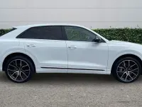 Used Audi Q8 Black Edition 340 HP (250 kW) 2022 White SUV