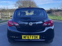 Used Vauxhall Corsa 75 HP (55 kW) 2017 Black Hatchback