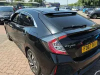 Used Honda Civic SE 129 HP (94 kW) 2017 Black Hatchback