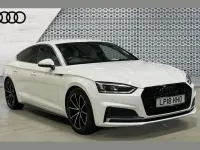 Used Audi A5 S-Line 187 HP (137 kW) 2018 White Coupe