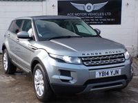 Used Land Rover Range Rover evoque Pure 2014 Grey Estate