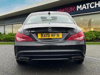 Used Mercedes CLA180 AMG line 2019 Black Sedan
