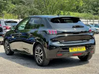 Used Peugeot 208 Allure+ 99 HP (72 kW) 2023 Black Hatchback