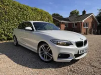 Used BMW 218 M Sport 150 HP (110 kW) 2016 White Coupe