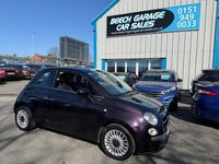 Used Fiat 500 Lounge 85 HP (62 kW) 2014 Mauve/purple Hatchback