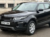 Used Land Rover Range Rover evoque SE 2017 Black Estate