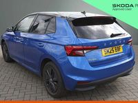 Used Skoda Fabia Design Edition 79 HP (58 kW) 2025 Race blue metallic black magic pearl effect Hatchback