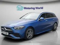 Used Mercedes C300e AMG Line Premium Plus 2022 Blue Estate