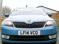Used Skoda Rapid Elegance 2014 Blue Hatchback