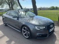 Used Audi A5 Black Edition 2014 Grey Coupe
