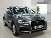 Used Audi Q3 S-Line 150 HP (110 kW) 2018 Monsoon grey SUV