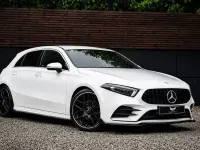 Used Mercedes A200 AMG line 2021 White Hatchback