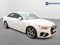 Used Audi A4 S-Line 2023 White Sedan