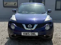 Used Nissan Juke Acenta Premium 110 HP (80 kW) 2015 Blue SUV