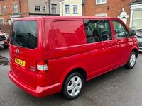 Used VW T5 Highline 180 HP (132 kW) 2014 Red Van