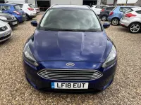 Used Ford Focus Zetec 2018 Blue Estate