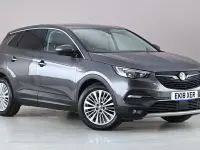 Used Vauxhall Grandland X Sport 131 HP (96 kW) 2018 Grey SUV