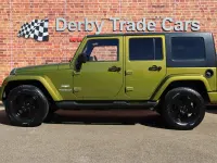 Used Jeep Wrangler Sahara 2009 Green SUV