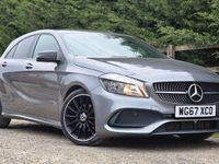 Used Mercedes A200 AMG line 156 HP (114 kW) 2018 Grey Hatchback