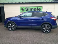 Used Nissan Qashqai N-Connecta 115 HP (84 kW) 2016 Blue SUV