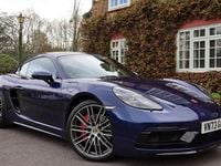 Used Porsche 718 Cayman 2023 Blue Coupe