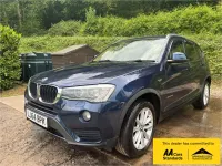 Used BMW X3 190 HP (139 kW) 2014 Blue SUV