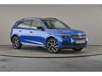 Used Skoda Kamiq Monte Carlo 147 HP (108 kW) 2022 Race blue metallic SUV
