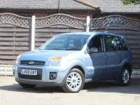 Used Ford Fusion Zetec 101 HP (74 kW) 2008 Blue Hatchback