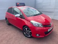 Used Toyota Yaris Trend 2014 Red Hatchback