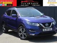 Used Nissan Qashqai N-Connecta 115 HP (84 kW) 2019 Blue SUV