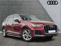 Used Audi Q7 S-Line 281 HP (206 kW) 2023 Red SUV