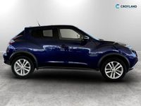 Used Nissan Juke N-Connecta 117 HP (86 kW) 2017 Blue SUV
