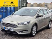 Used Ford Focus Titanium 125 HP (91 kW) 2015 Silver Estate