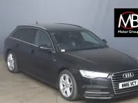 Used Audi A6 S-Line 190 HP (139 kW) 2016 Black Estate