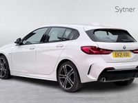 Used BMW 118 M Sport 134 HP (98 kW) 2021 White Hatchback