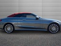 Used Mercedes C220 AMG Line Premium Plus 170 HP (125 kW) 2018 Grey Cabriolet
