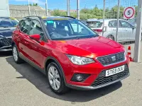 Used Seat Arona SE Technology 95 HP (69 kW) 2019 Red SUV