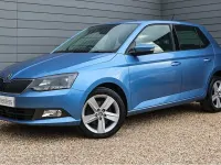 Begagnad Skoda Fabia SE L 110 HK (80 kW) 2017 Blå Halvkombi