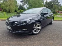 Used Vauxhall Astra SRi 200 HP (147 kW) 2018 Black Hatchback