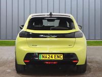 Second-hand Peugeot e-208 GT 113 kW (154 CP) 2024 Galben Hatchback