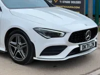 Used Mercedes CLA220 AMG Line Premium Plus 2021 White Coupe