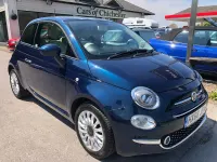 Used Fiat 500 Lounge 69 HP (50 kW) 2018 Blue Hatchback