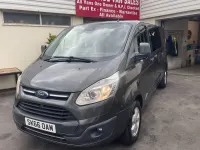 Used Ford Transit Custom Limited 170 HP (125 kW) 2016 Grey Van