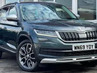 Usado Skoda Kodiaq Scout 4x4 190 CV (139 kW) 2019 Gris SUV