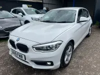 Used BMW 116 Luxury Line 116 HP (85 kW) 2019 White Hatchback