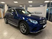 Begagnad Mercedes GLC220 AMG Line Premium 2018 Blå Kombi